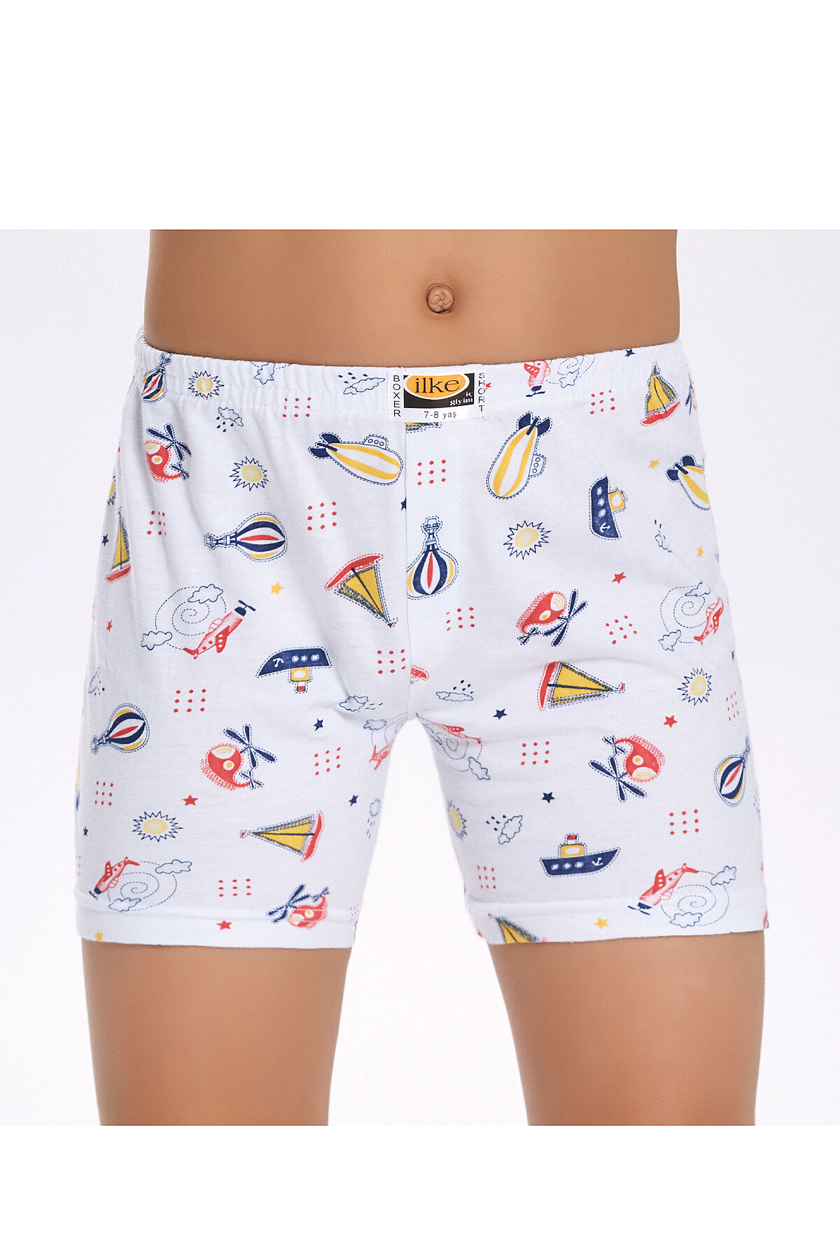 %100 PAMUK ÇOCUK EMPİRME BOXER - 1